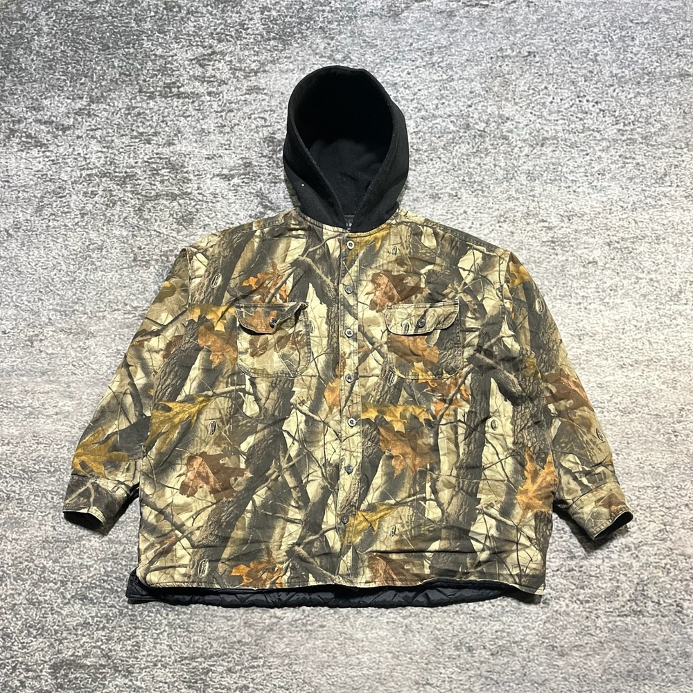 Camo Ridge Realtree Jacket Hooded Mens XL Hunting Camouflage Outdoor‎